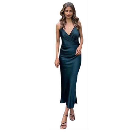 ZARA SLIP DRESS - Picture 1 of 4